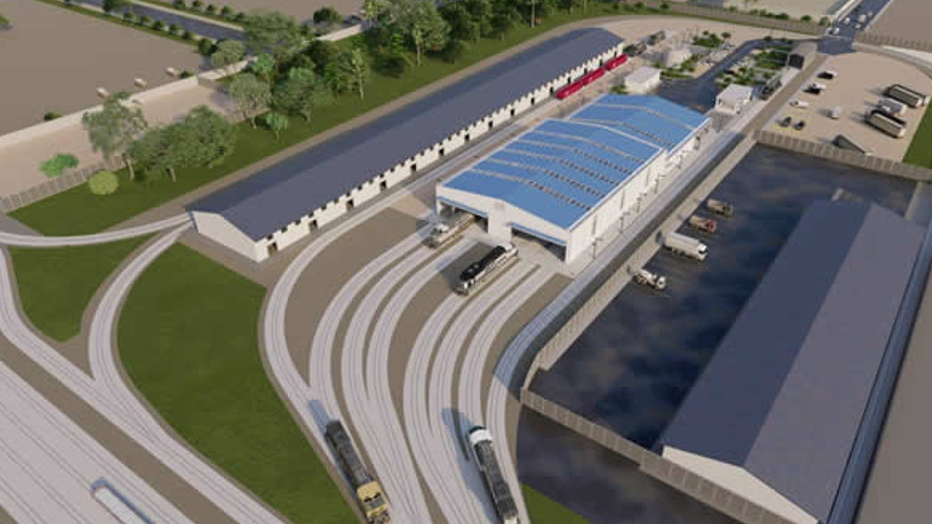 Patio Taller del Regiotram de Occidente