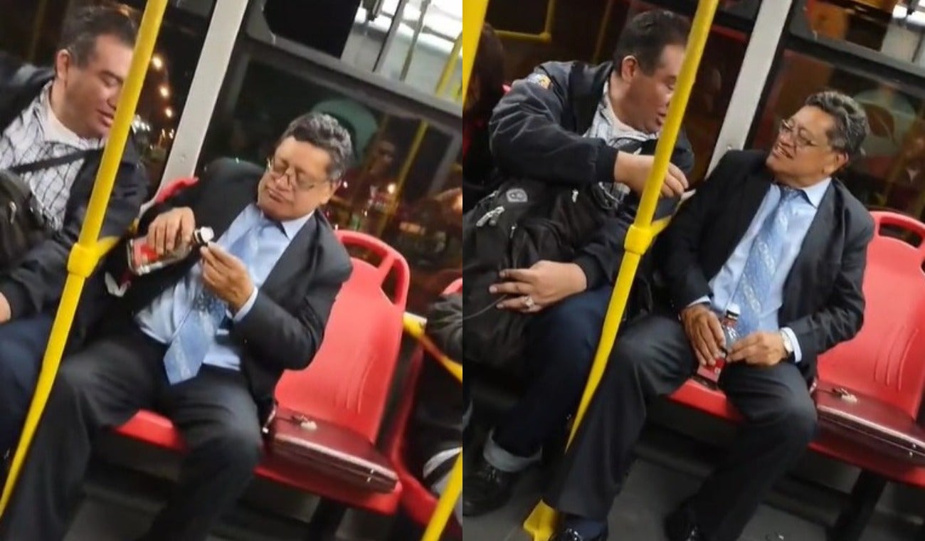 Pasajeros de Transmilenio destaparon botella de aguardiente en pleno bus