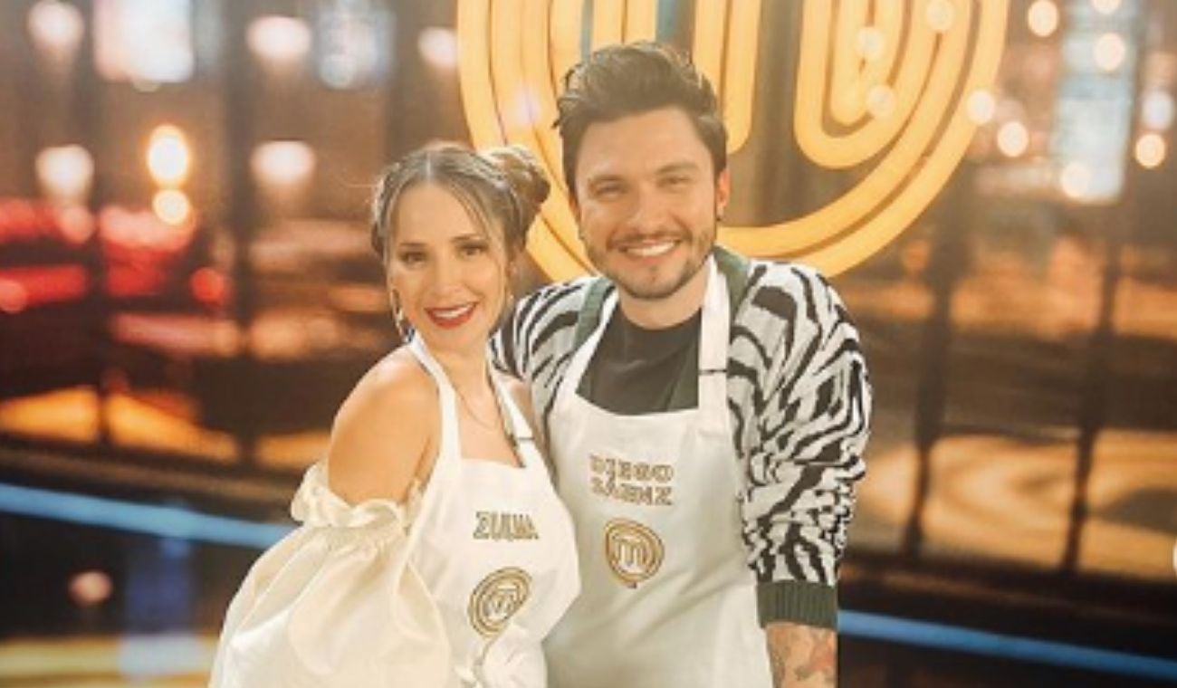 Zulma y Diego Sáenz de MasterChef