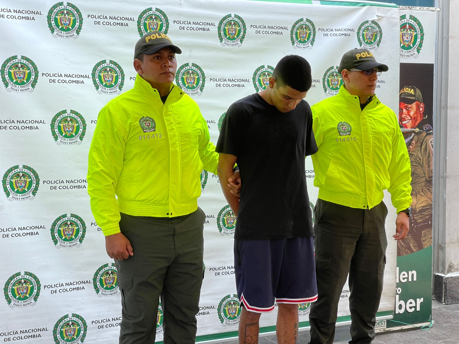 El capturado ya presenta anotaciones judiciales.