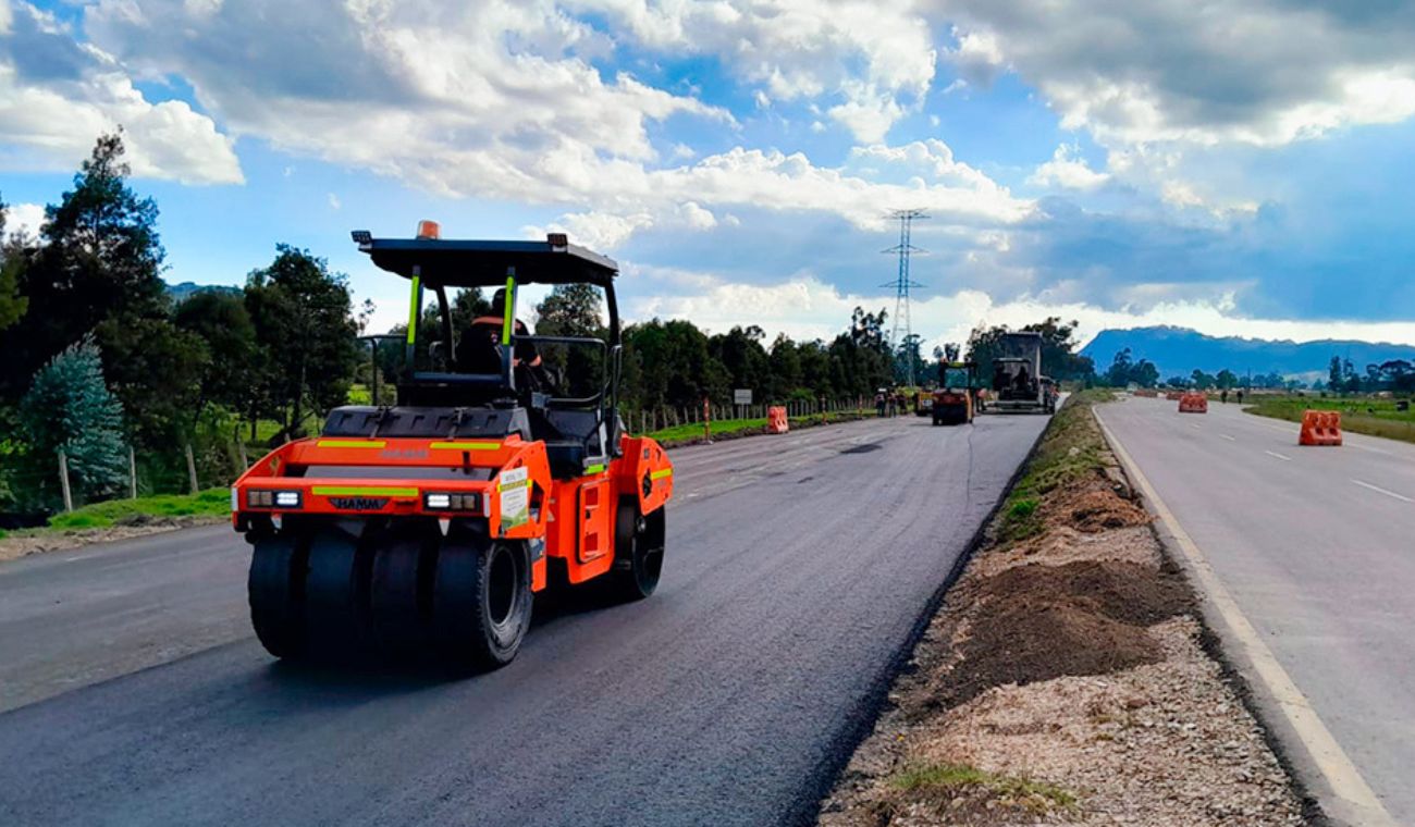 Construcción de la doble calzada de la vía Zipaquirá – Ubaté – Chiquinquirá avanza en un 34%