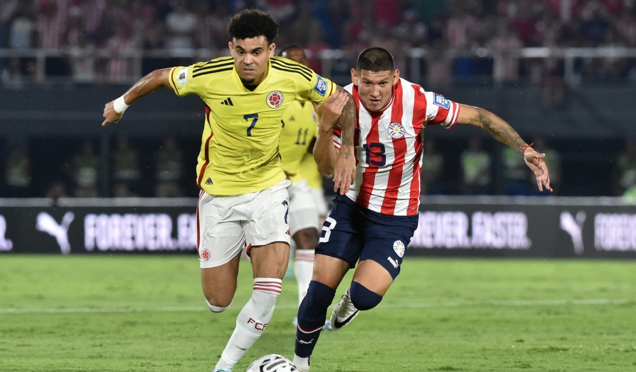Selección Colombia vs Paraguay
