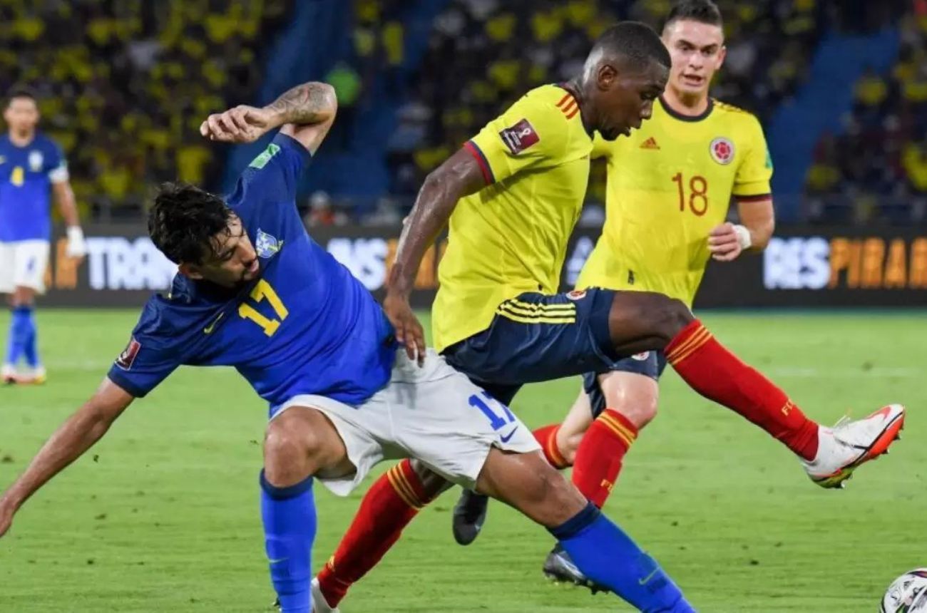 Colombia vs Brasil eliminatorias al mundial: gol de Gabriel Martinelli