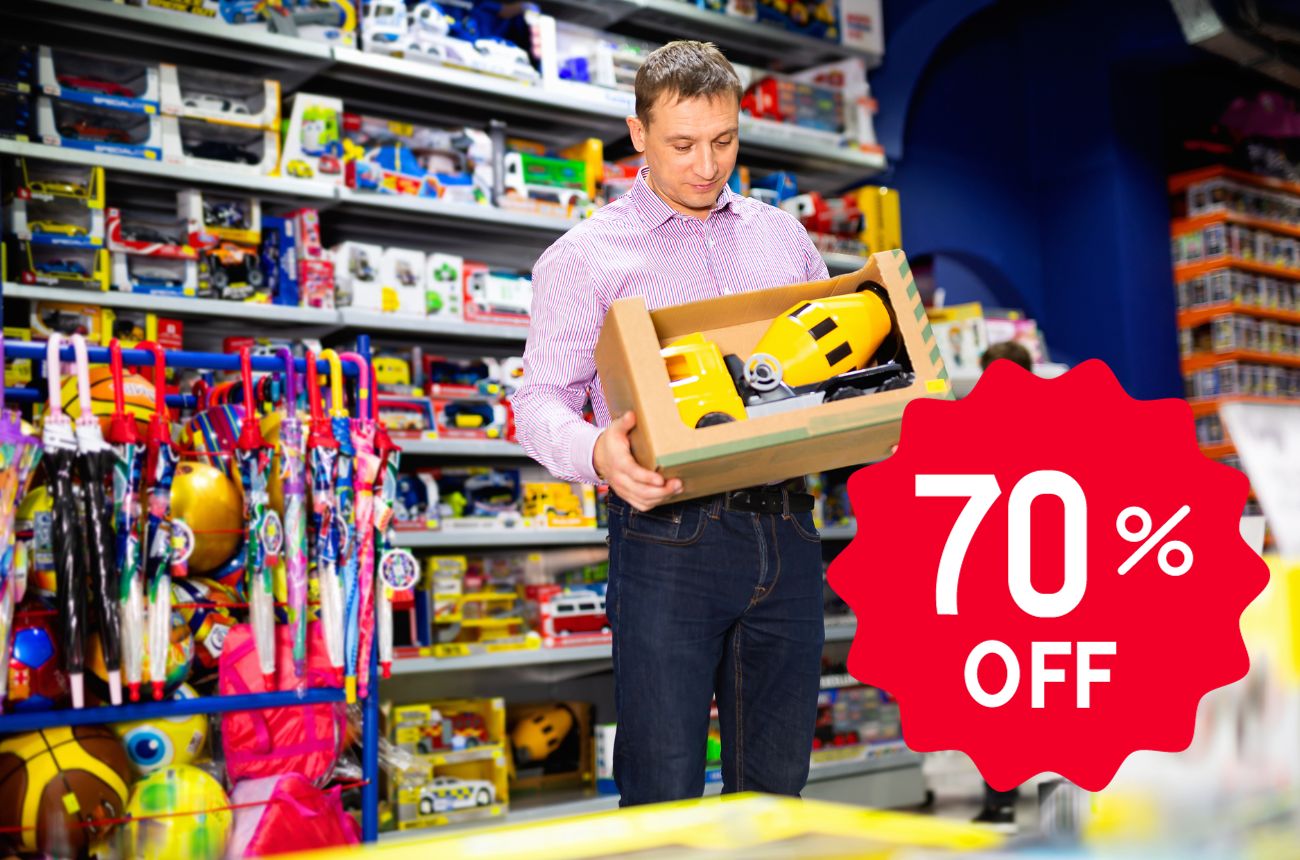 Éxito lanzó descuentos del 70% en juguetes: muñecas, carros y cocinas baratas