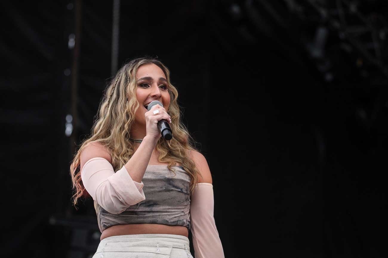 Laura Maré en el Megaland