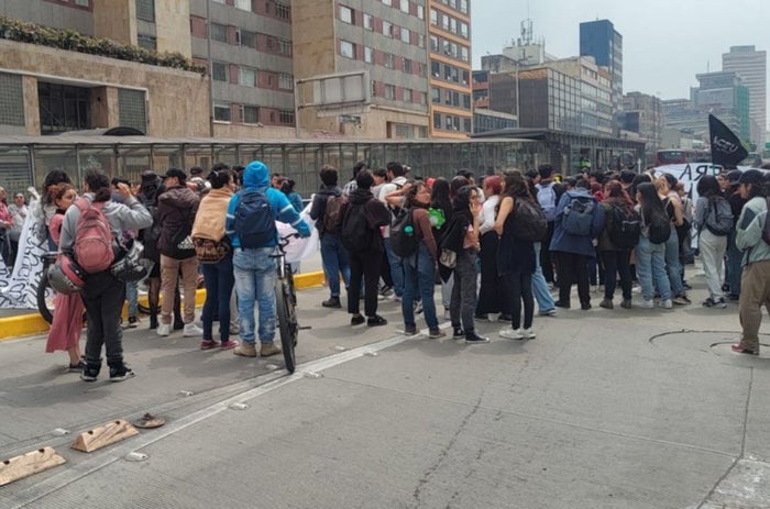 Manifestaciones en Bogotá HOY: avenida El Dorado y NQS bloqueadas