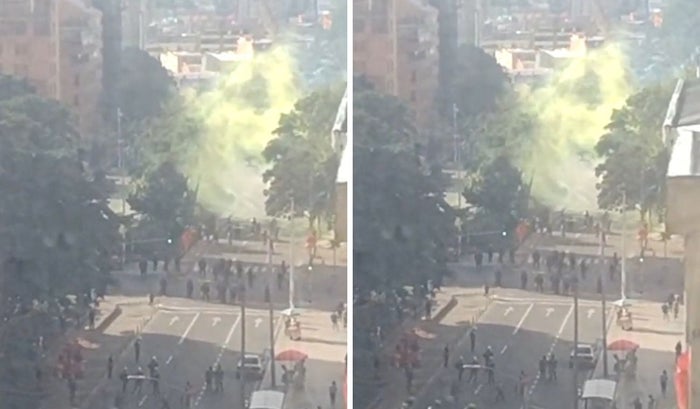 Manifestaciones en Bogotá HOY: estudiantes bloquean la calle 72