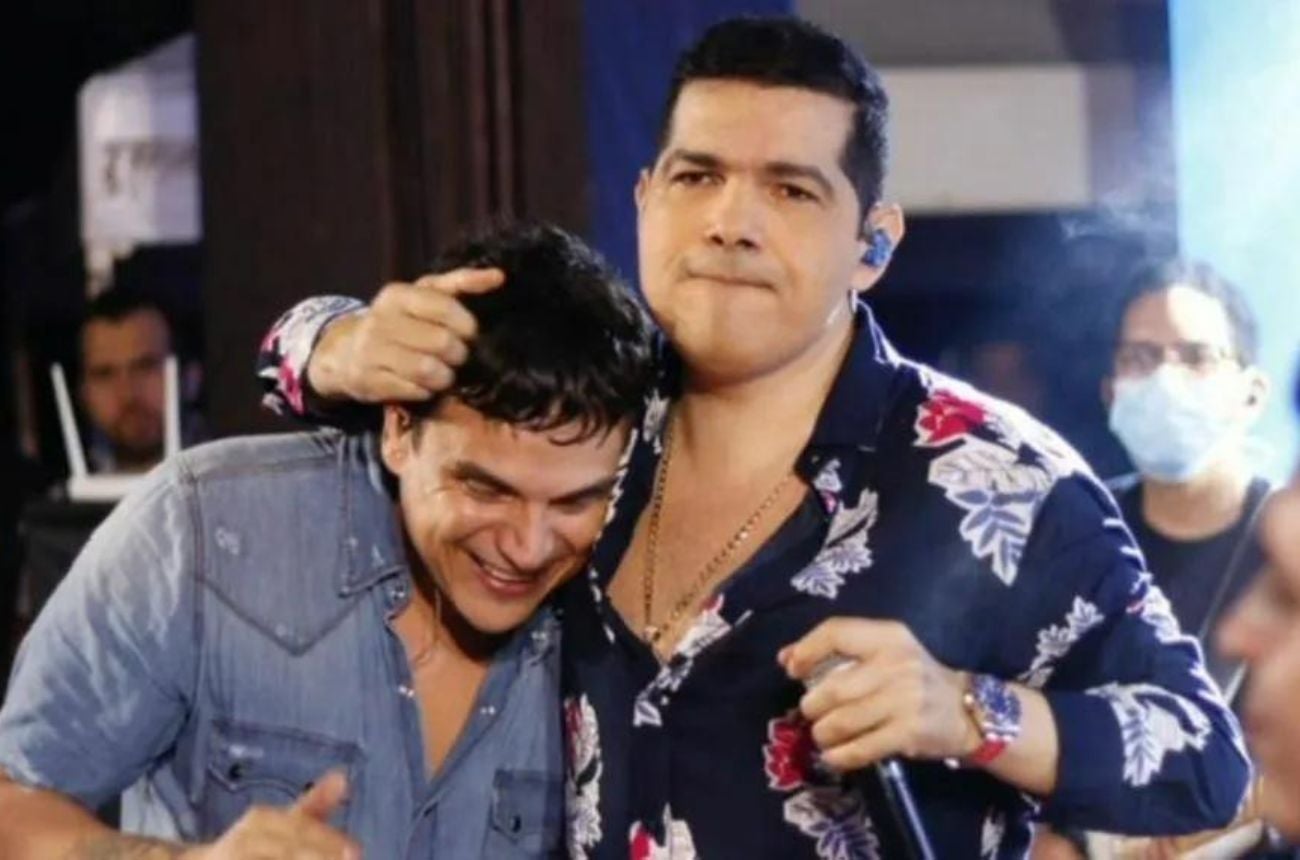Peter Majarrés sorprendió a Silvestre Dangond en pleno concierto