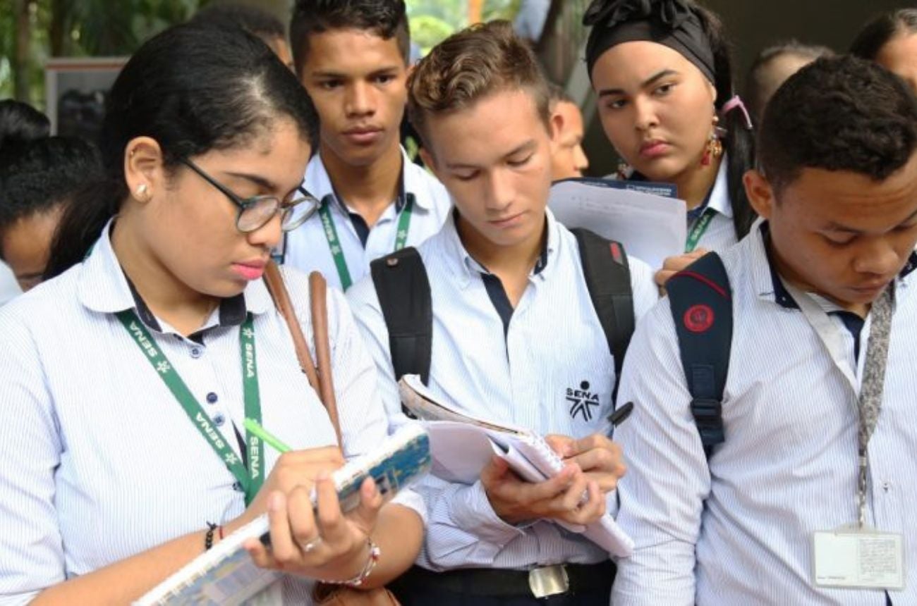 Estudiantes del SENA