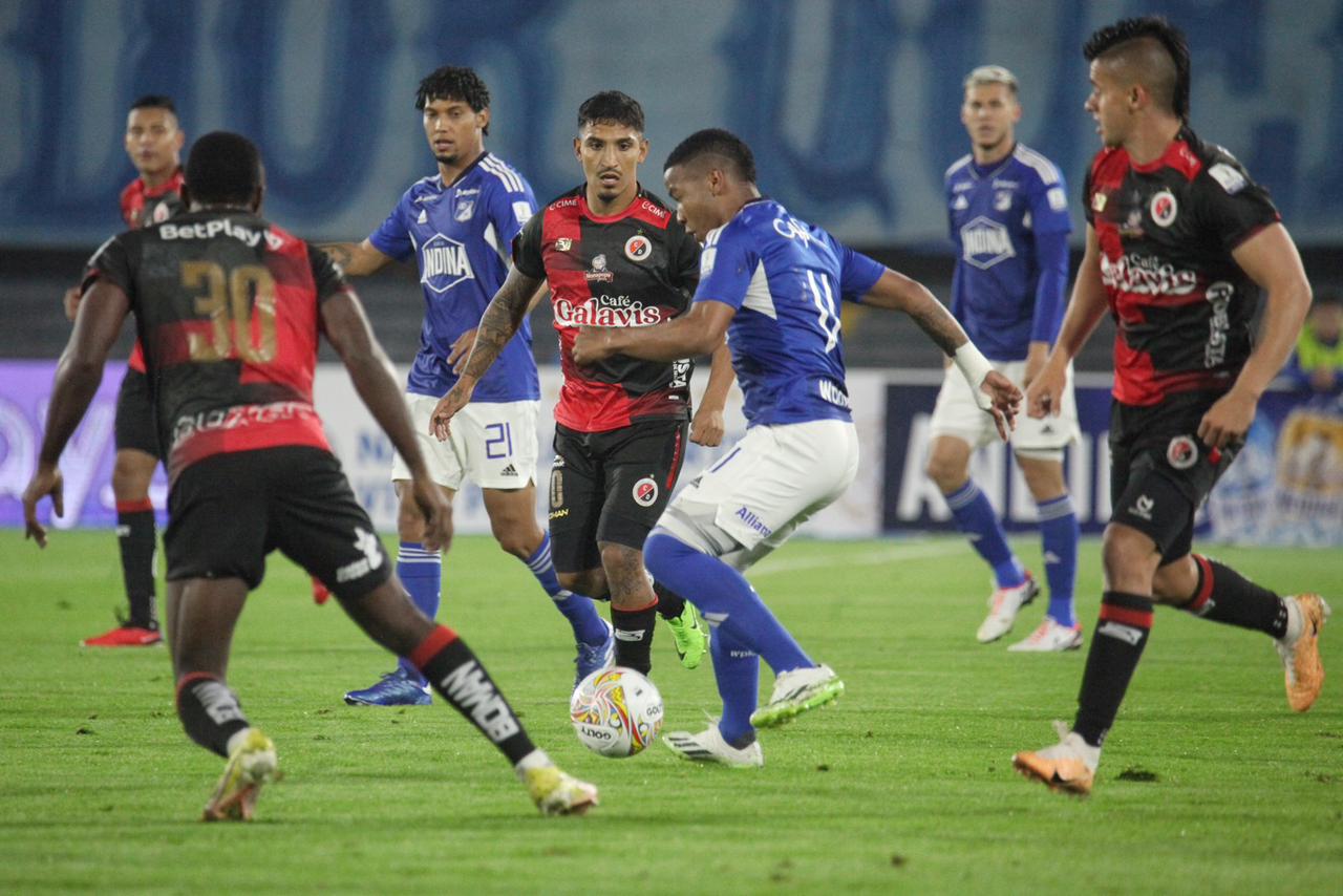 Millonarios vs. Cúcuta - semifinales de Copa Betplay 2023