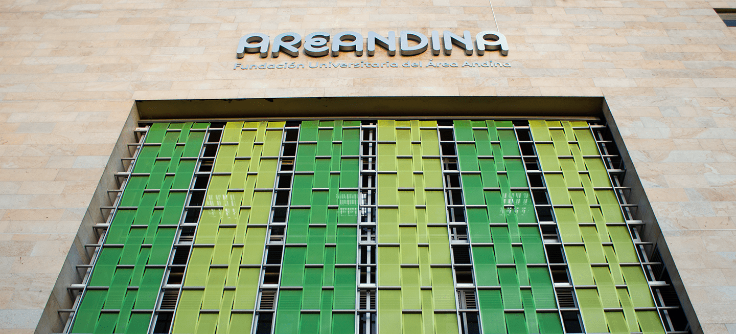 Sede de la universidad Área Andina en Bogotá