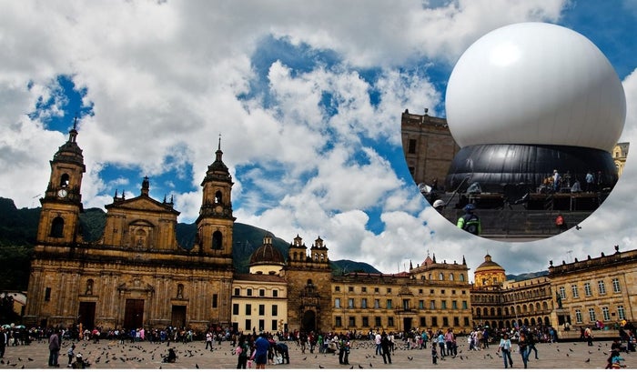 'Bogotá, 10 millones de estrellas' espectaculo navideño gratuito en la Plaza de Bolívar