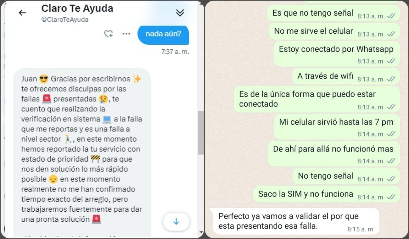 Respuesta de Claro al 'cambiazo' de la sim card