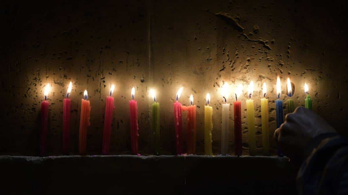 Celebración del 7 de velitas