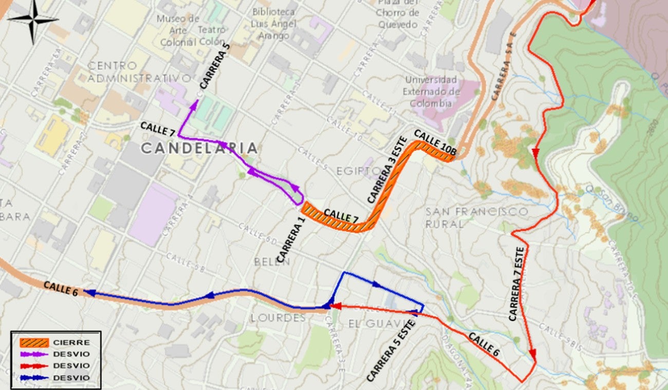 Desvíos por evento Fiesta Reyes Magos