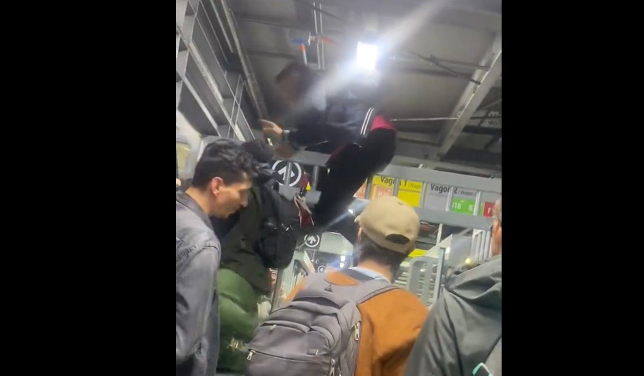 Colados en Trasnmilenio