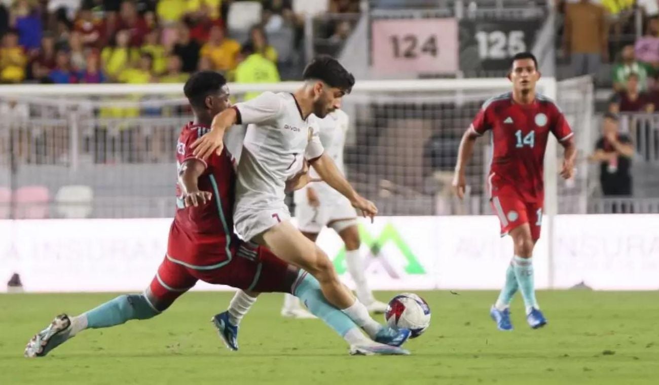 Colombia le ganó 1-0 a Venezuela en juego amistado disputado en Estados Unidos