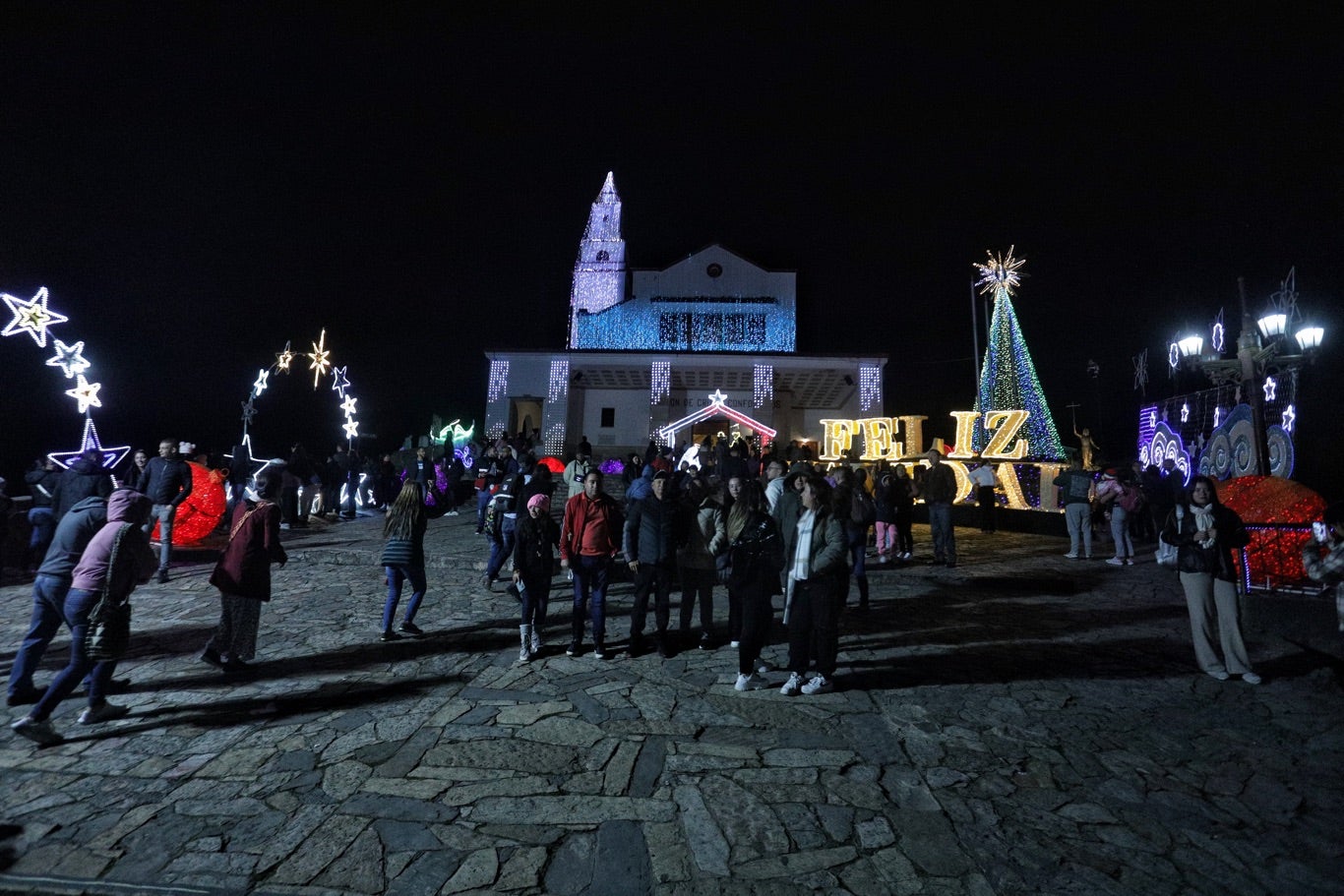 Iluminación Navideña en Monserrate / Alumbrado navideño / Luces Navideñas / Iluminación/ Navidad / Luces