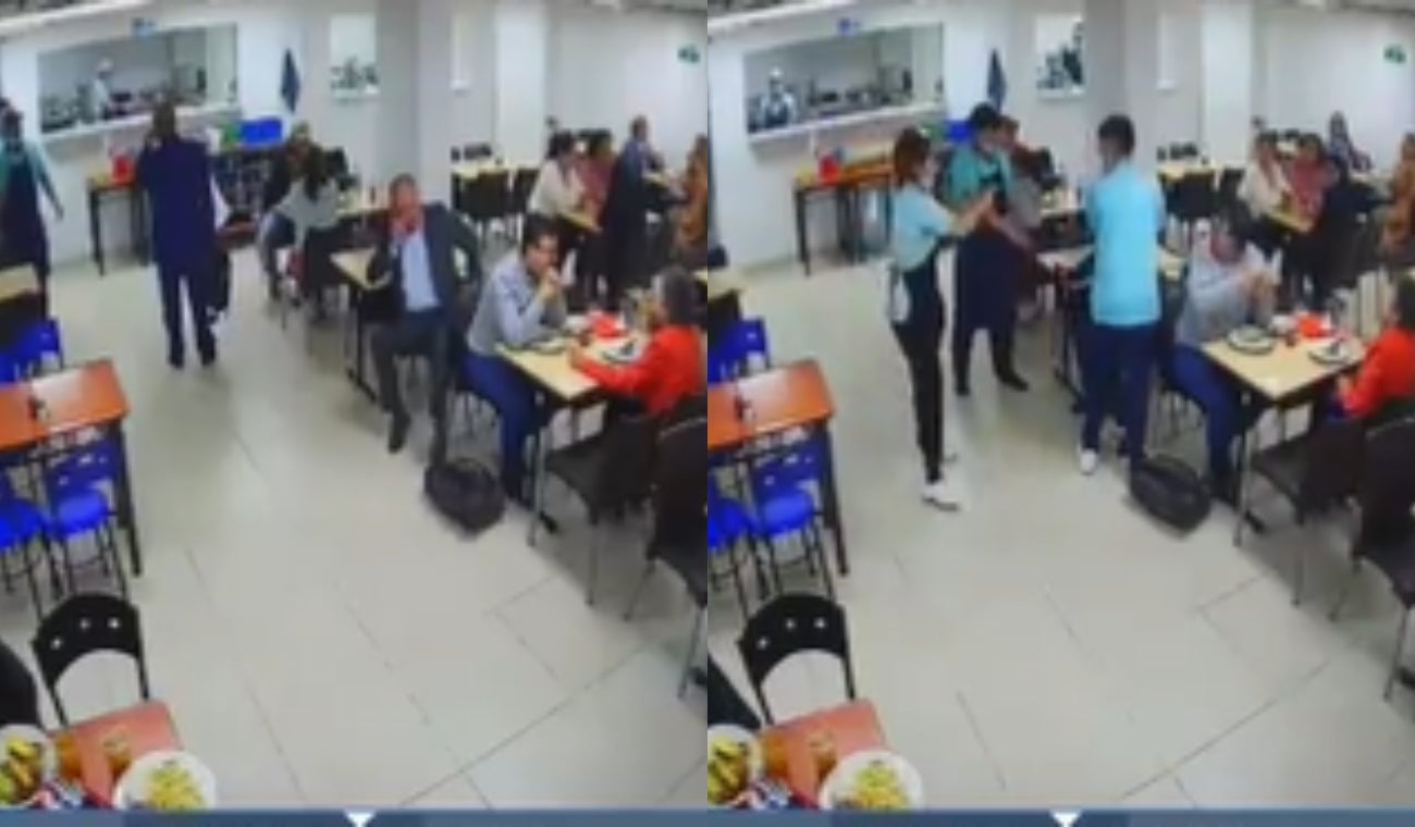 Meseros evitaron robo en restaurante de Bogotá