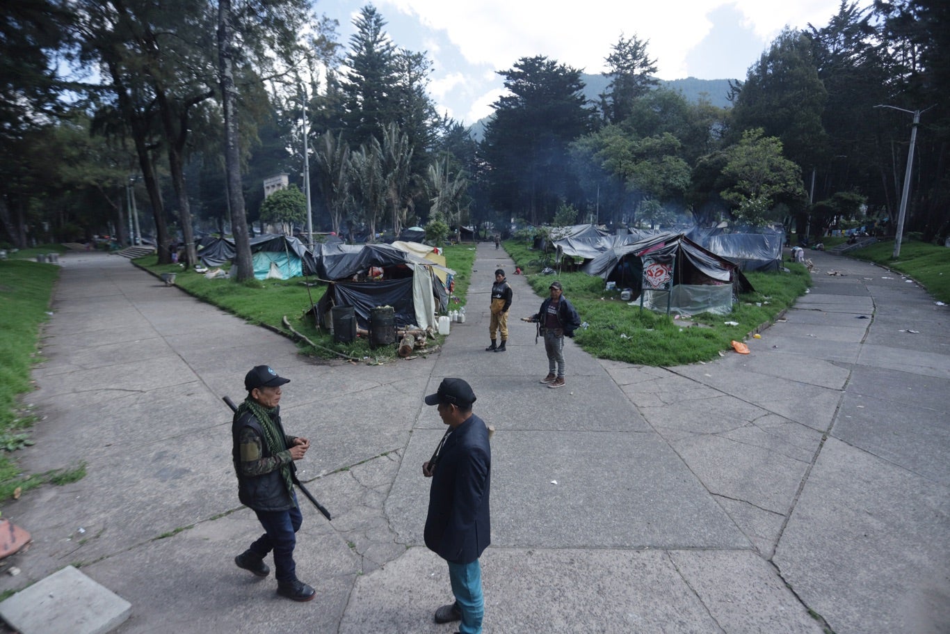 Indígenas Embera en el Parque Nacional