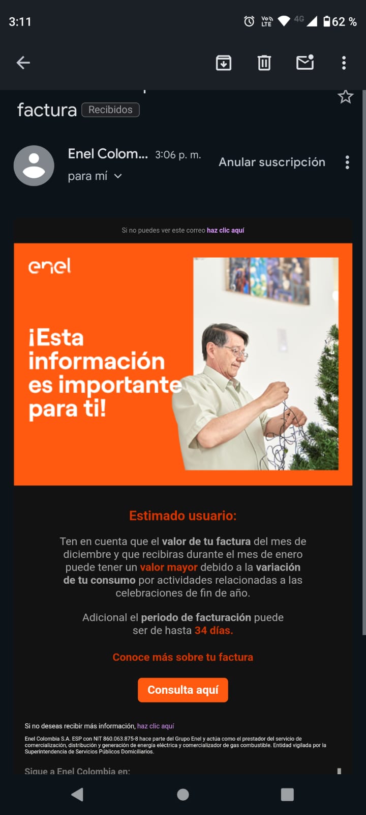 Información sobre Enel Codensa