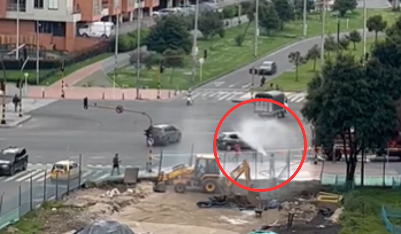 Ruptura de tubo de gas