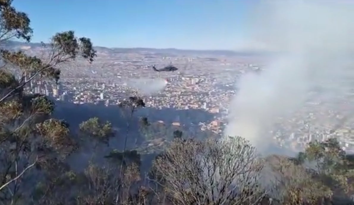 Incendio cerros