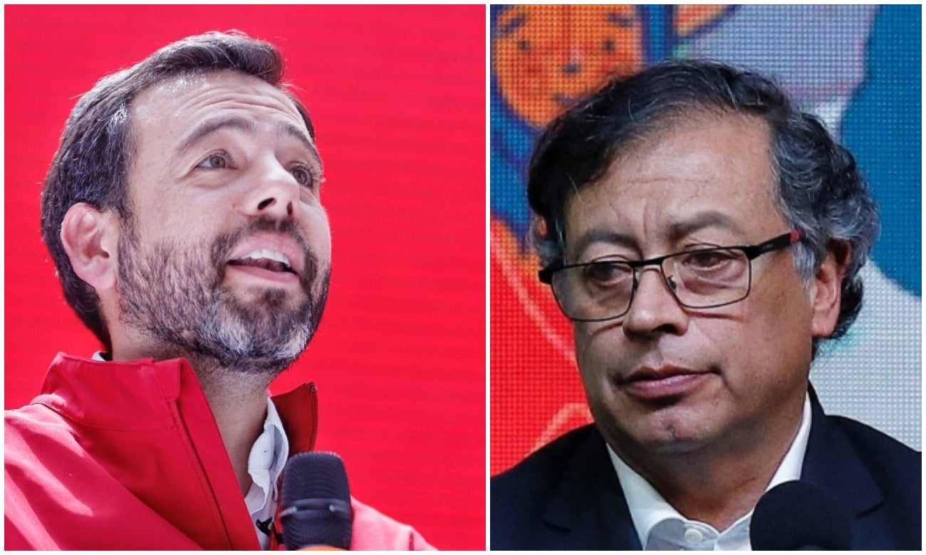 Gustavo Petro y Carlos Fernando Galán