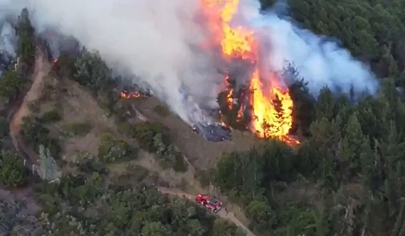 Incendio en Sopó