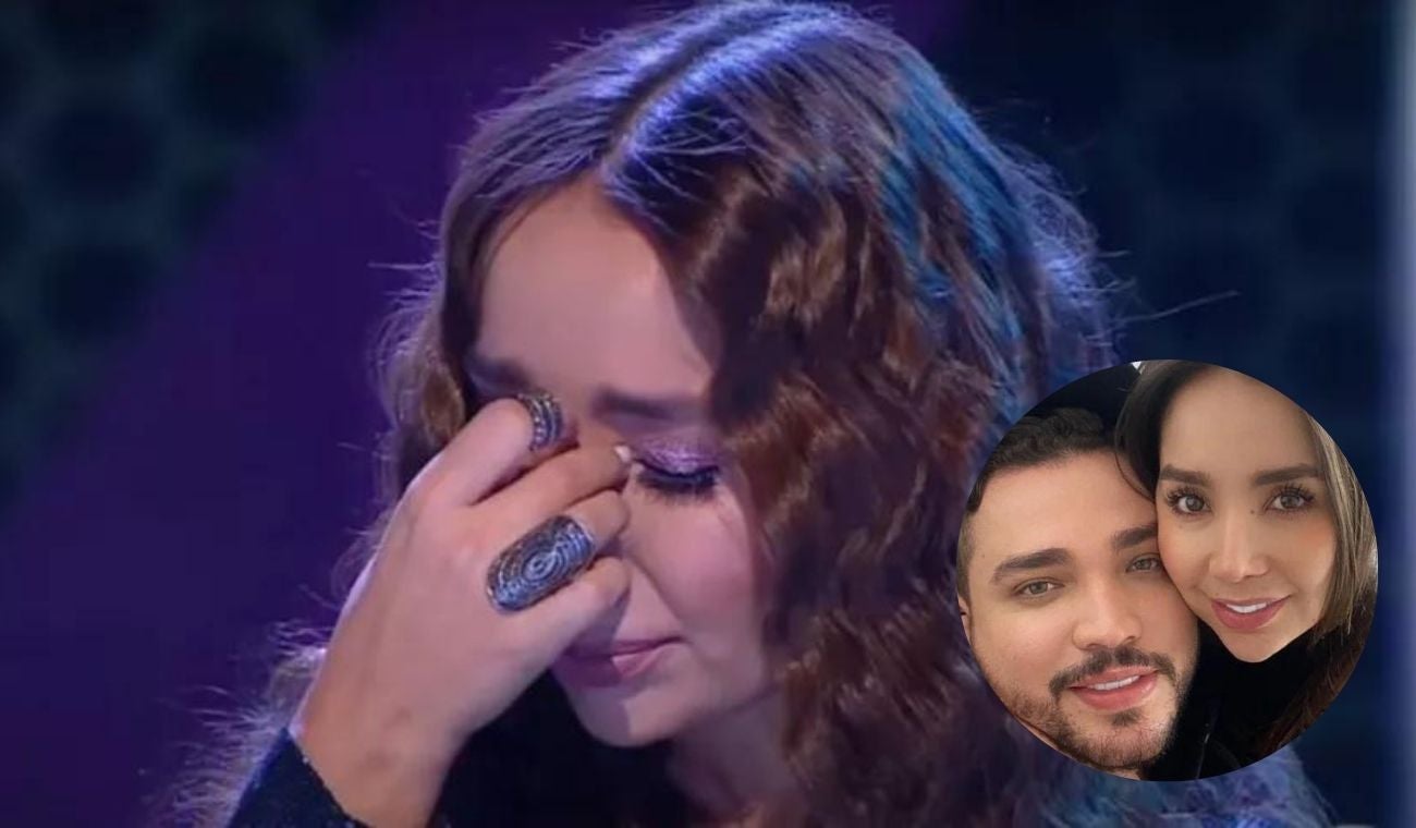 Paola Jara llorando