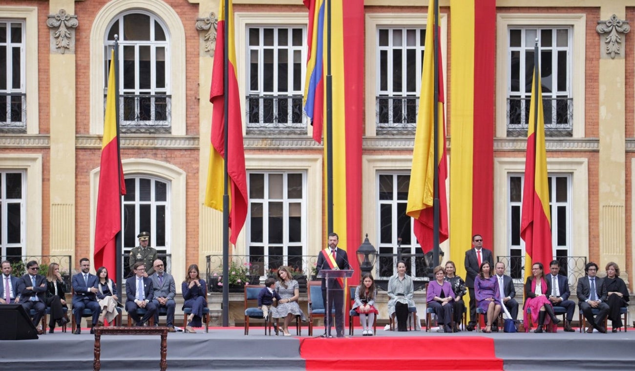 Posesión de Galán como nuevo alcalde de Bogotá