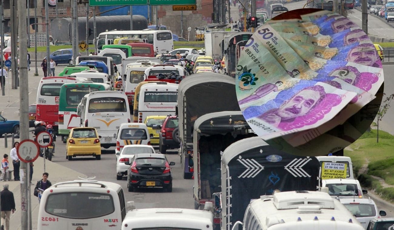 Aumento la tarifa patios y grúa en Bogotá