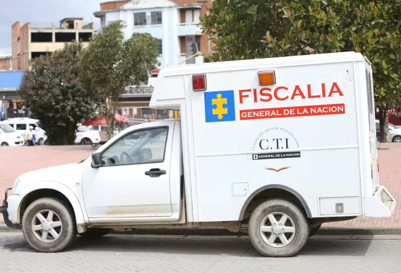 Vehículo de la Fiscalía
