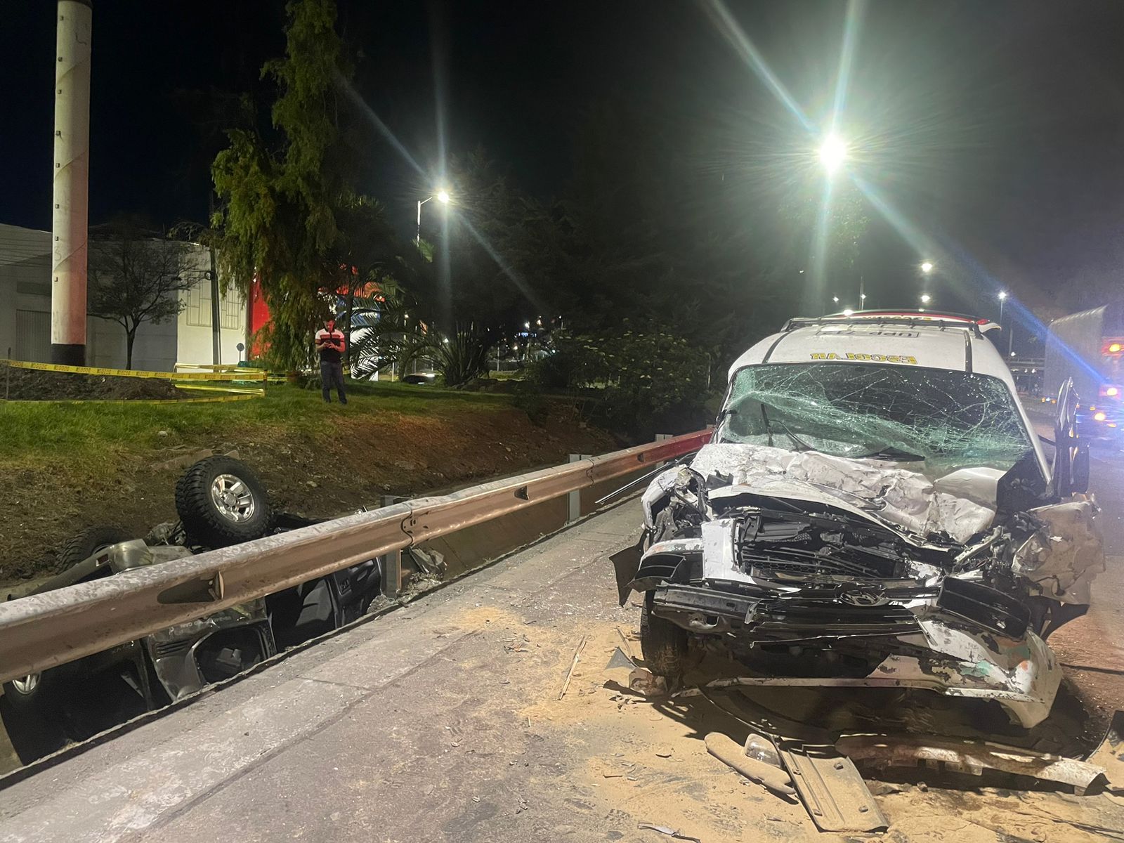 Accidente de tránsito Norte de Bogotá