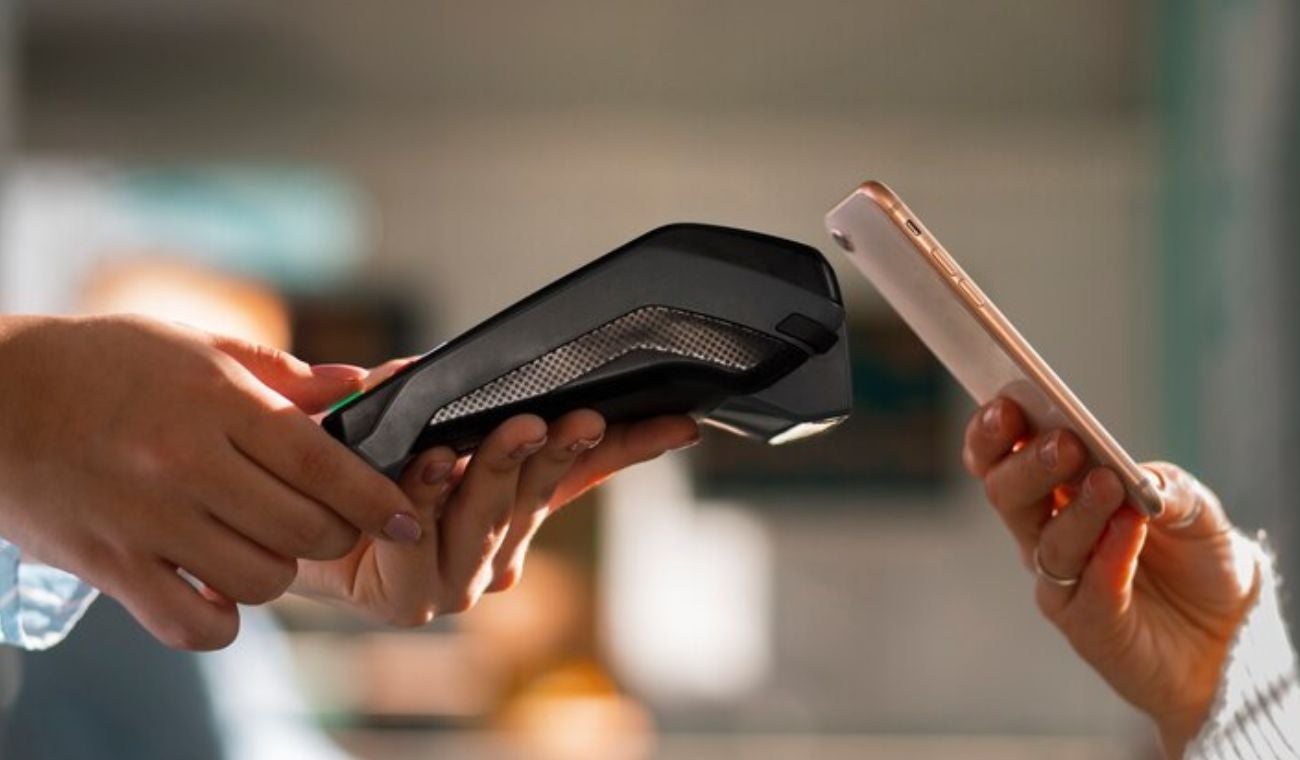 Pago virtual. Datafono con un celular