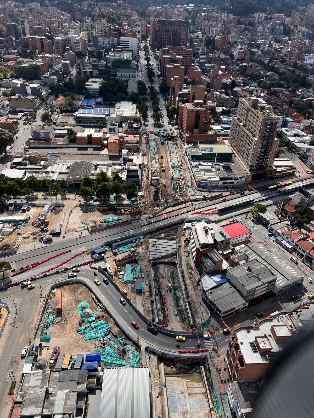 Primera línea del metro en Bogotá