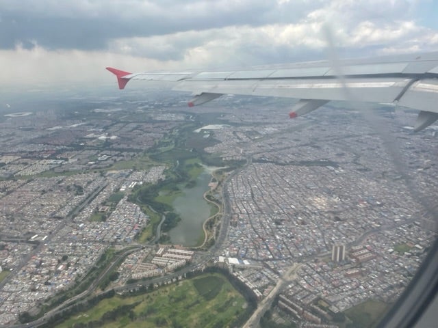 Vuelo inaugural de Avianca hacia Caracas