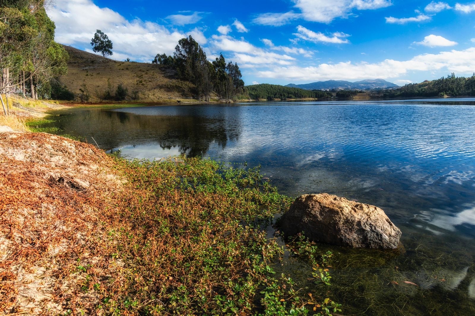 Nivel de agua en los embalses de Cundinamarca