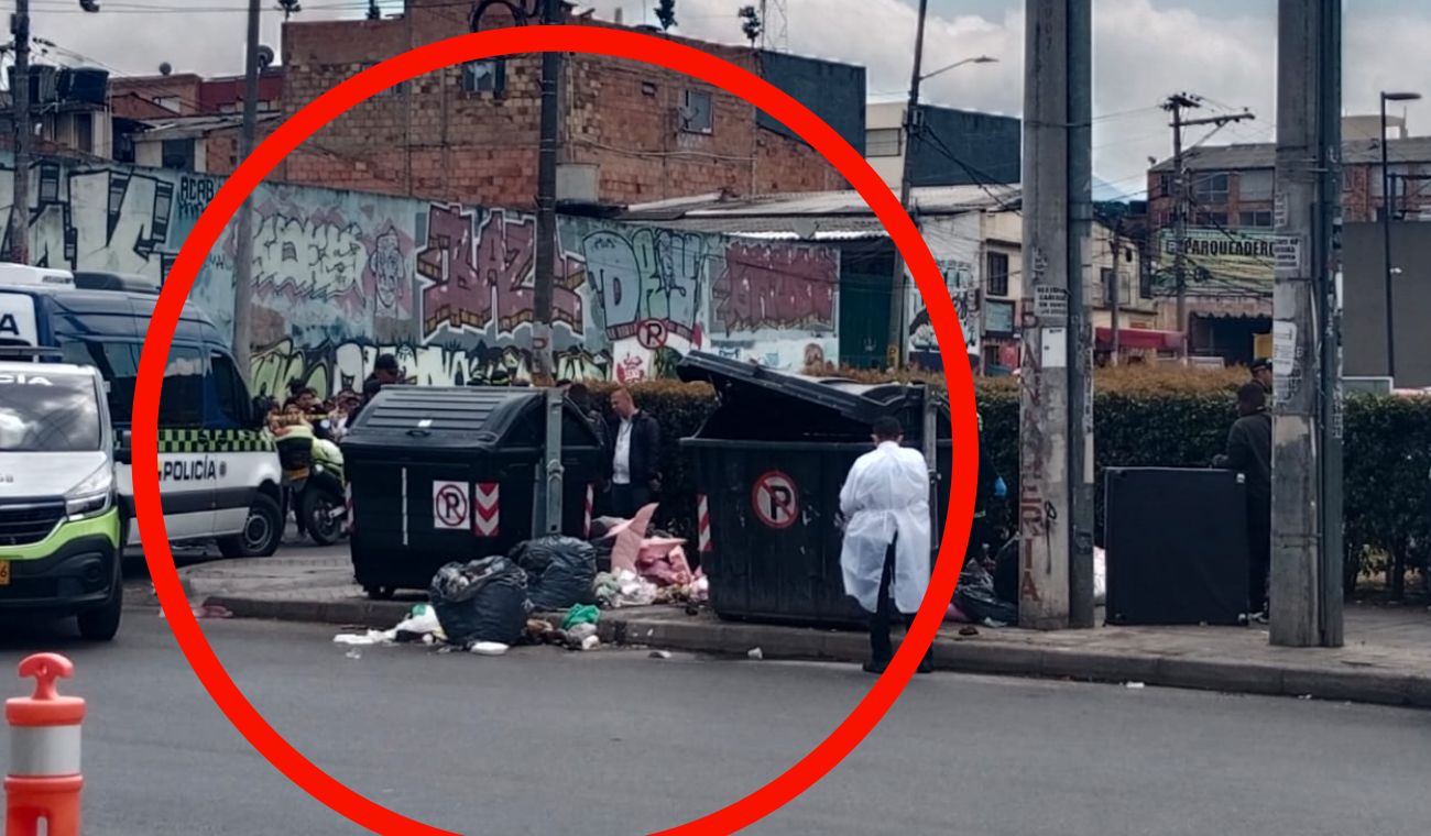 Encuentran cuerpo en basura de Kennedy