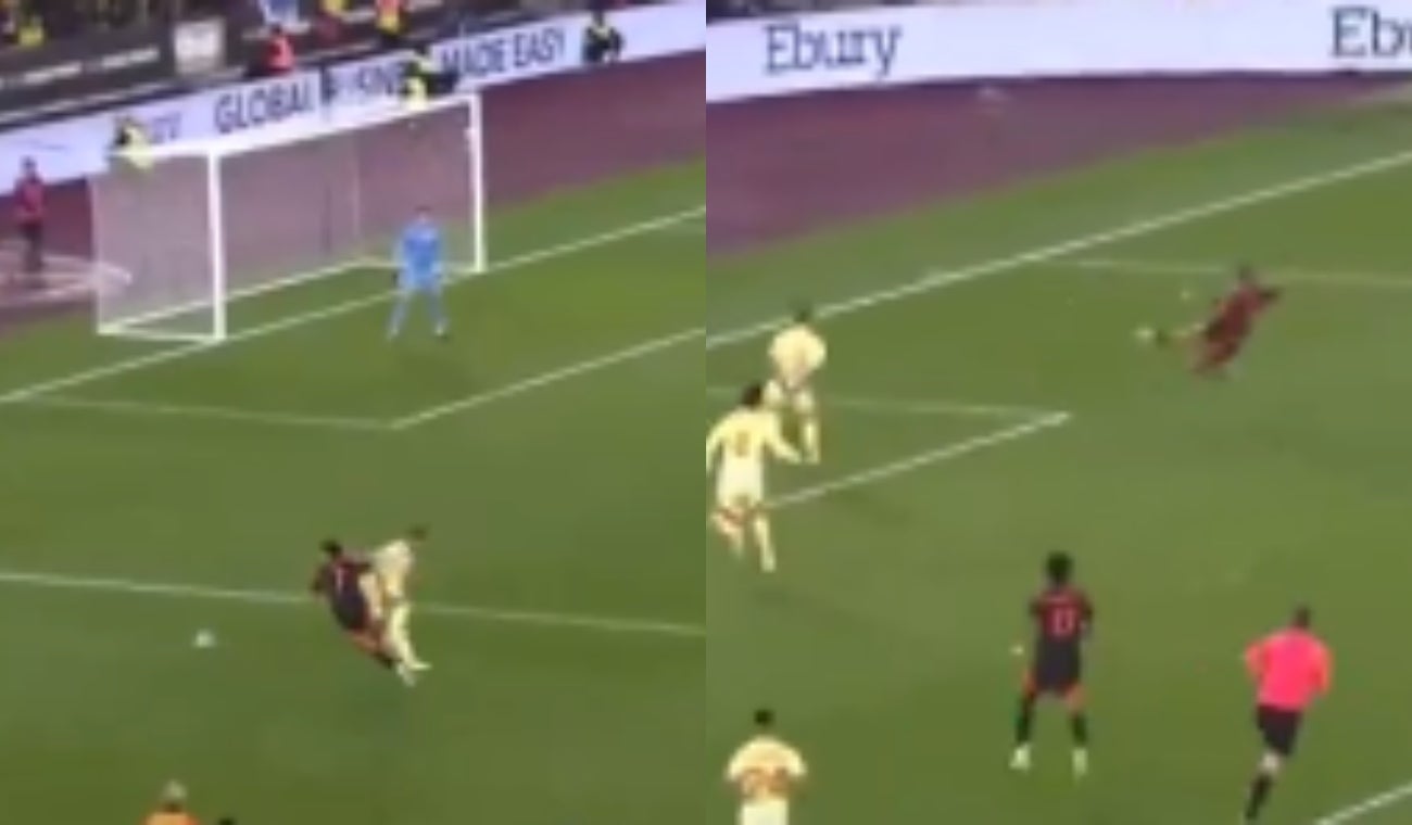 Gol de Daniel Muñoz vs España