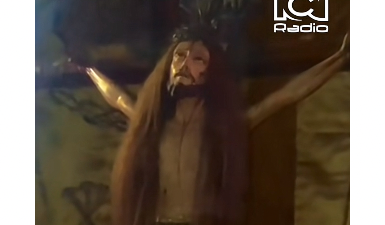 Cristo que le crece el pelo en Bogotá