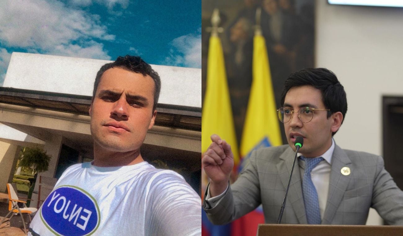 Nico jurado y concejal Ángelo Schiavenato