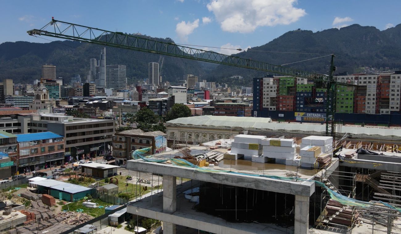 Obra del SENA en Bogotá