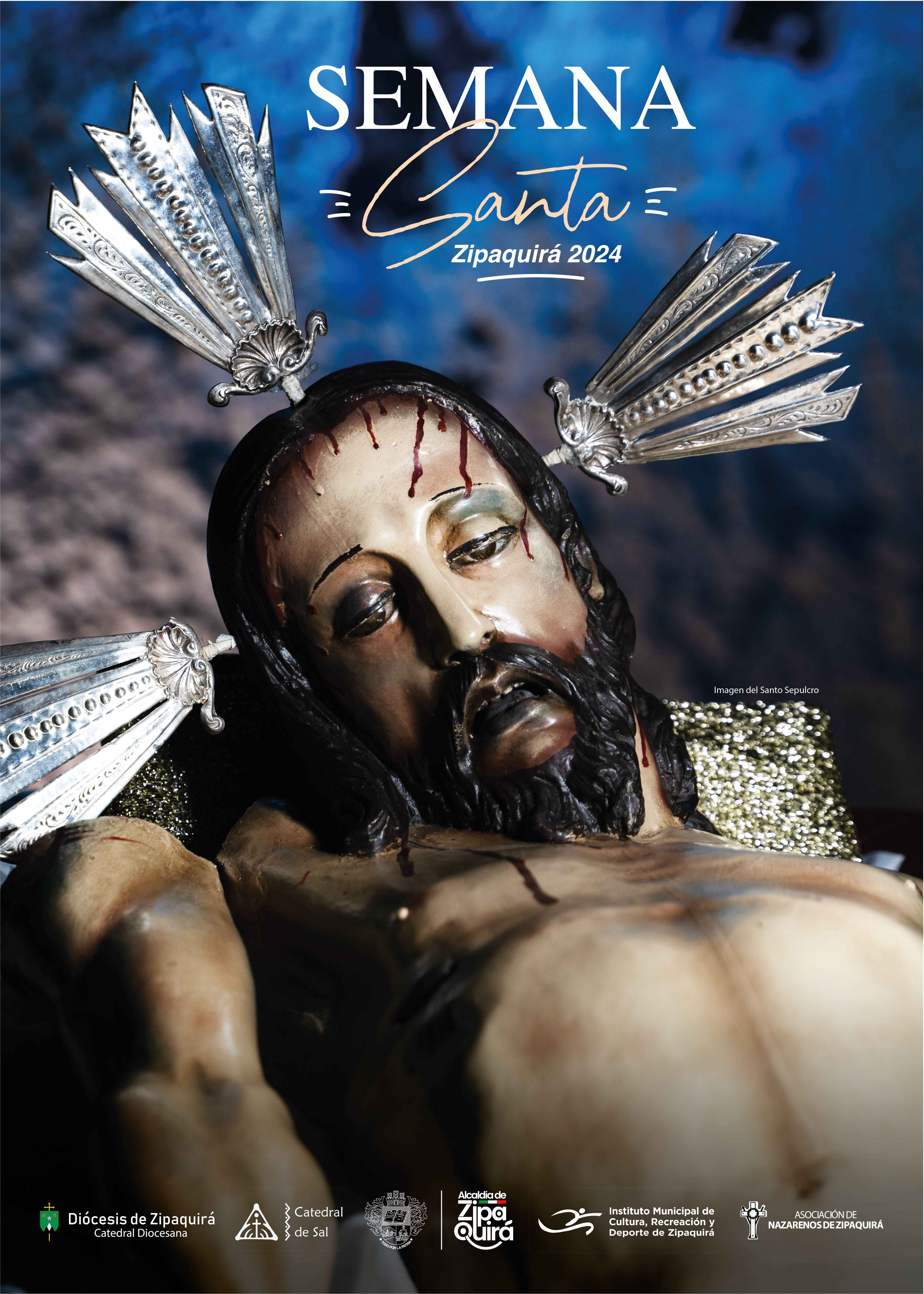 Cartel de la Semana Santa de Zipaquirá 2024