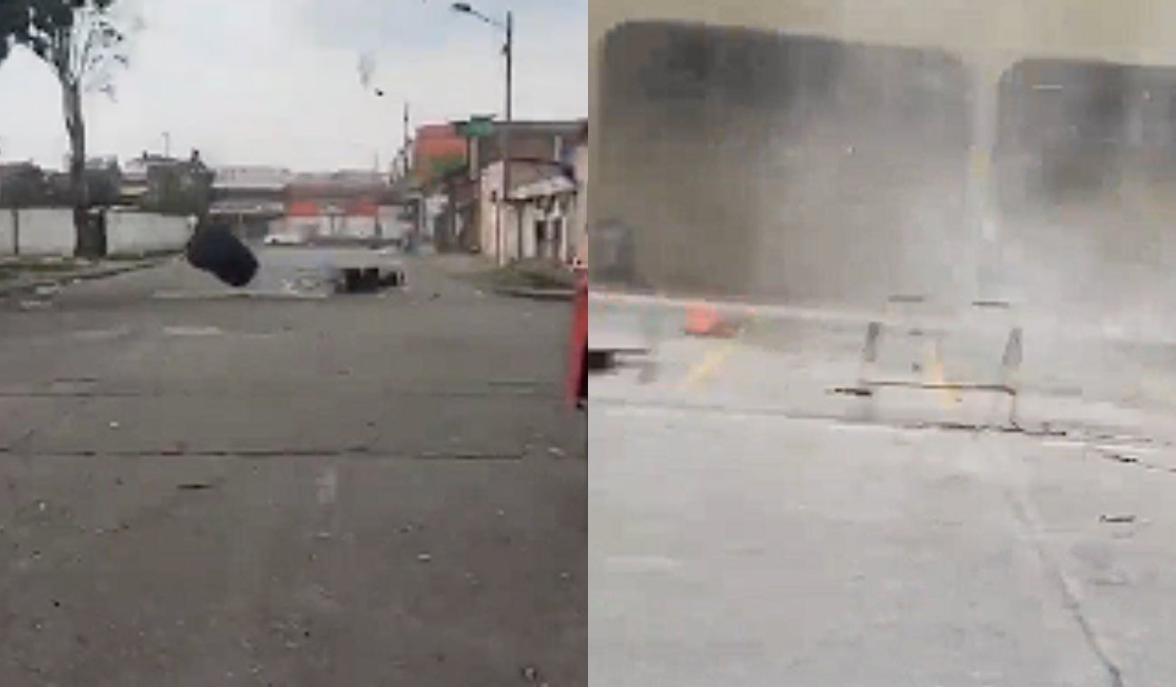 Fuertes vientos en Paloquemao