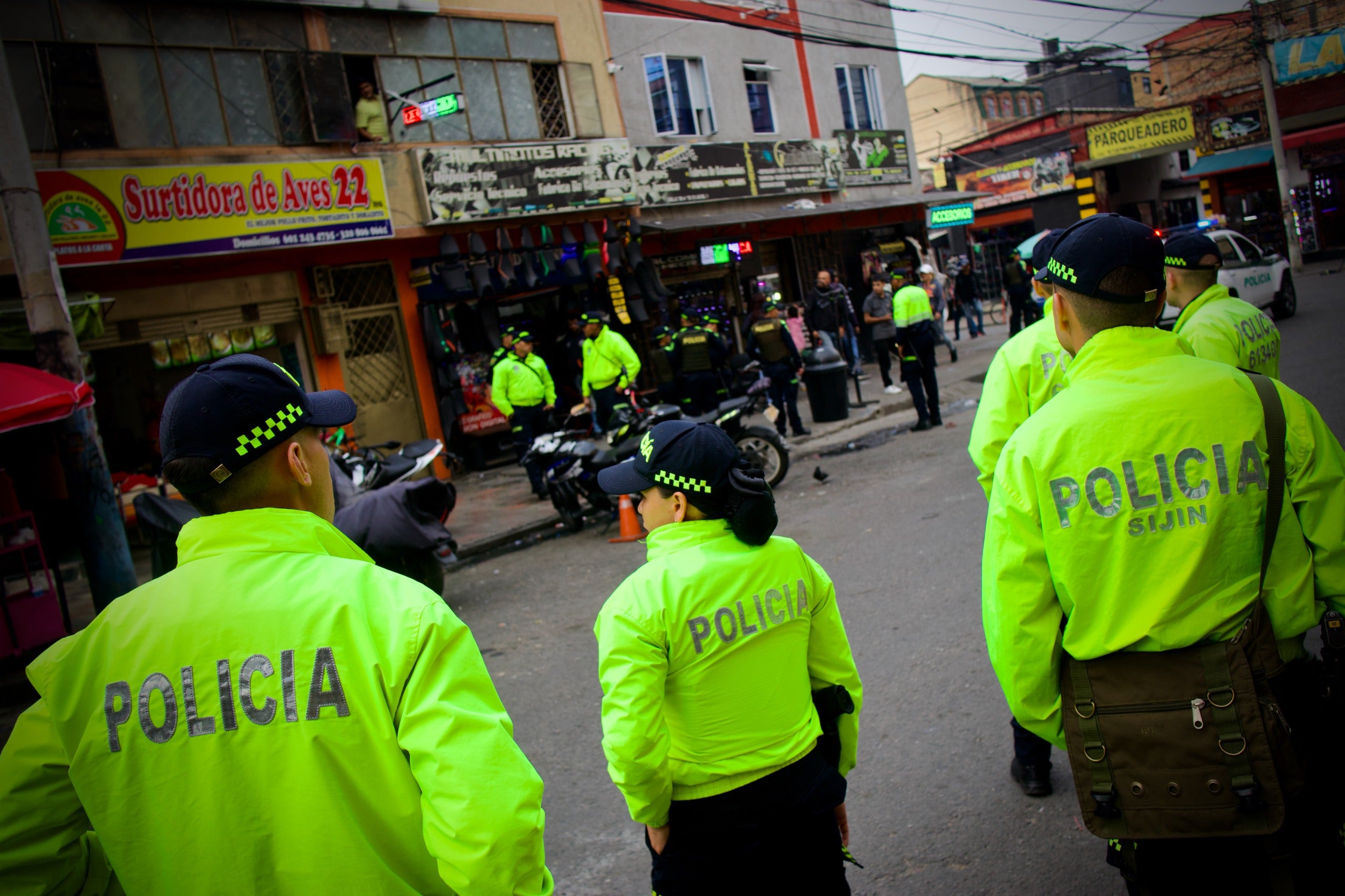 Policías Bogotá