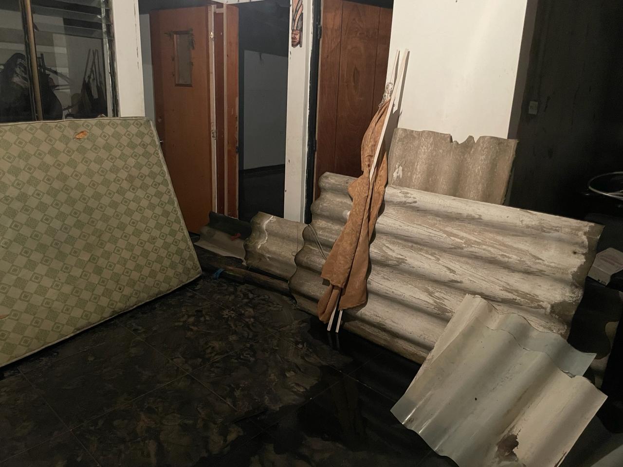 Enseres dañados por emergencia en Usme