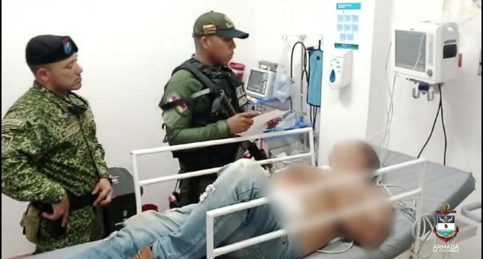 El delincuente se enfrento a las autoridades