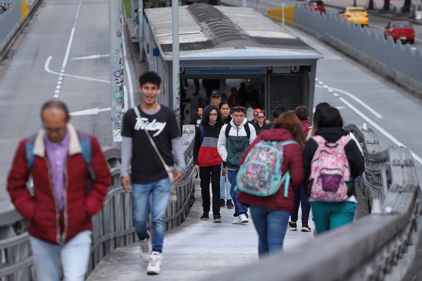 Transmilenio / Estación Transmilenio / Usuarios Transmilenio