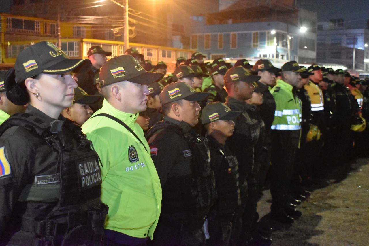 Megaoperativo en Kennedy